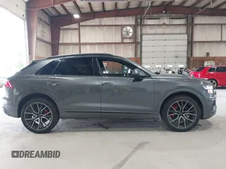 2020 Audi Q8 Premium Plus with VIN WA1EVAF14LD015881, listed as a IAAI auction lot 42646808 with 46,136 mi miles and . Bid and sale history available at DreamBid. Image 13.