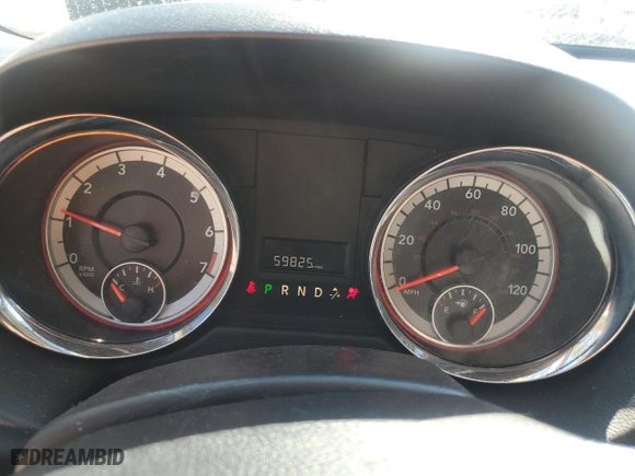 2018 Dodge Grand Caravan SE with VIN 2C4RDGBG4JR148156, listed as a Copart auction lot 48416605 with 59,825 mi miles and Salvage Title. Bid and sale history available at carsss.com. Image 9.