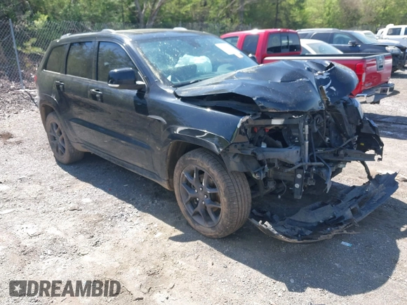 2020 Jeep Grand Cherokee Limited X z VIN 1C4RJEBG1LC152545, wystawiony jako IAAI lot #41869716 z przebiegiem 92 040 mil mil oraz . Historia ofert i sprzedaży dostępna na DreamBid. Obrazek 1.