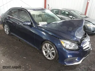 2016 Mercedes-Benz E-Class E 350 Sport with VIN WDDHF5KBXGB197373, listed as a IAAI auction lot 41415077 with 111,399 mi miles. Bid and sale history available at carsss.com. Image 1.