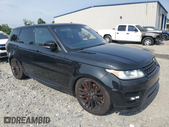 2017 Land Rover Range Rover Sport HSE Dynamic with VIN SALWV2FV1HA678202, listed as a Copart auction lot 59913095 with 133,877 mi miles and Clean title. Bid and sale history available at DreamBid. Image 4.
