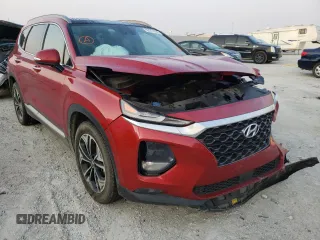 2019 Hyundai Santa Fe Ultimate with VIN 5NMS5CAA6KH132654, listed as a Copart auction lot 59274282 with 78,216 mi miles. Bid and sale history available at carsss.com. Image 1.