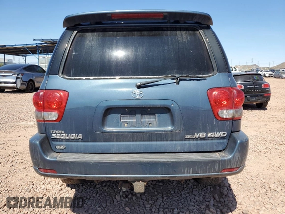 2005 Toyota Sequoia Limited with VIN 5TDBT48A45S250978, listed as a Copart auction lot 50261415 with 238,453 mi miles and Salvage Title. Bid and sale history available at DreamBid. Image 6.