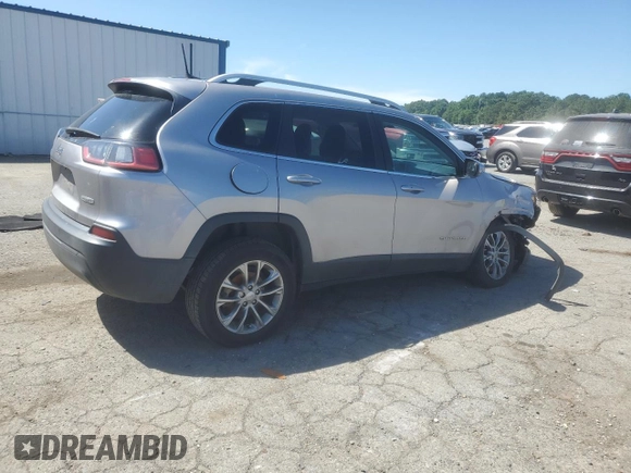 2019 Jeep Cherokee Latitude Plus with VIN 1C4PJLLB5KD171753, listed as a Copart auction lot 58045515 with 90,022 mi miles and Salvage title. Bid and sale history available at DreamBid. Image 3.