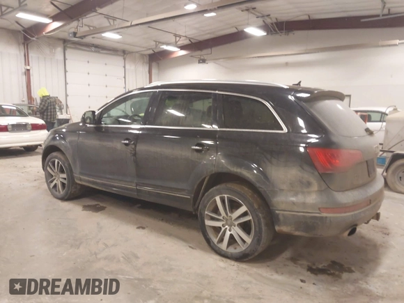 2015 Audi Q7 Premium Plus with VIN WA1LMAFE2FD014066, listed as a IAAI auction lot 41967896 with 194,202 mi miles and . Bid and sale history available at DreamBid. Image 3.