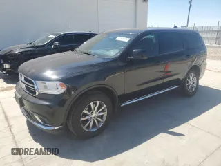 2017 Dodge Durango SXT with VIN 1C4RDJAG7HC643744, listed as a Copart auction lot 57668375 with 150,446 mi miles and Salvage title. Bid and sale history available at DreamBid. Image 1.