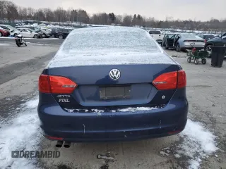 2012 Volkswagen Jetta Sedan S w/Sunroof with VIN 3VW2K7AJ5CM301400, listed as a Copart auction lot 87474244 with 95,200 mi miles and Salvage Title. Bid and sale history available at carsss.com. Image 6.