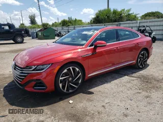 2023 Volkswagen Arteon SEL Premium R-Line z VIN WVWTR7AN4PE010811, wystawiony jako Copart lot #61410504 z przebiegiem 5 727 mil mil oraz Szkoda całkowita • Salvage title. Historia ofert i sprzedaży dostępna na DreamBid. Obrazek 1.
