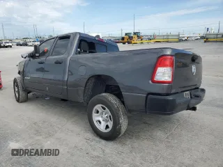 2020 Ram 1500 Tradesman with VIN 1C6RRECT3LN179620, listed as a Copart auction lot 58018845 with 52,379 mi miles and Salvage title. Bid and sale history available at DreamBid. Image 2.