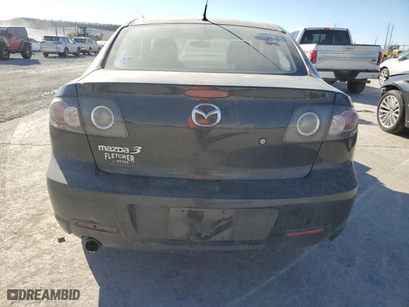 2007 Mazda Mazda3 i Sport with VIN JM1BK12F871622148, listed as a Copart auction lot 47227825 with 202,180 mi miles and Salvage Title. Bid and sale history available at carsss.com. Image 6.