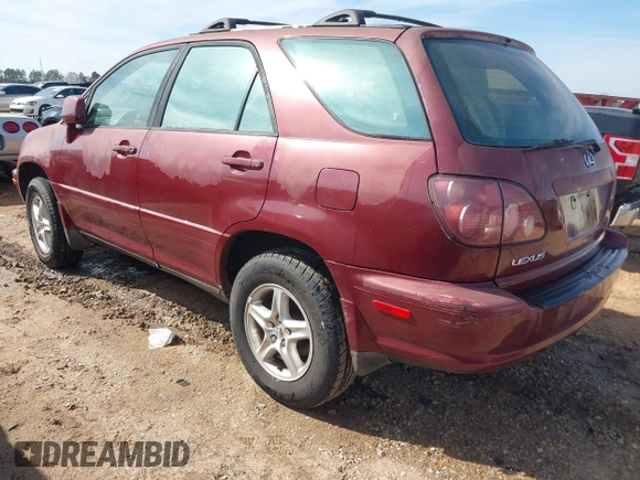 2000 Lexus RX 300 with VIN JT6GF10U6Y0076976, listed as a IAAI auction lot 41455609 with 293,626 mi miles and . Bid and sale history available at DreamBid. Image 3.