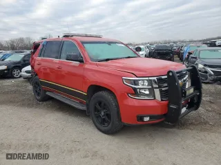 2019 Chevrolet Tahoe Commercial with VIN 1GNSKFEC9KR392023, listed as a Copart auction lot 88922385 with 90,181 mi miles and Salvage Title. Bid and sale history available at carsss.com. Image 4.