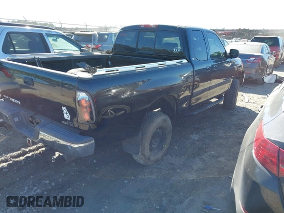 2001 Toyota Tundra SR5 with VIN 5TBRT34171S133199, listed as a IAAI auction lot 41677010 with 321,658 mi miles and . Bid and sale history available at DreamBid. Image 4.