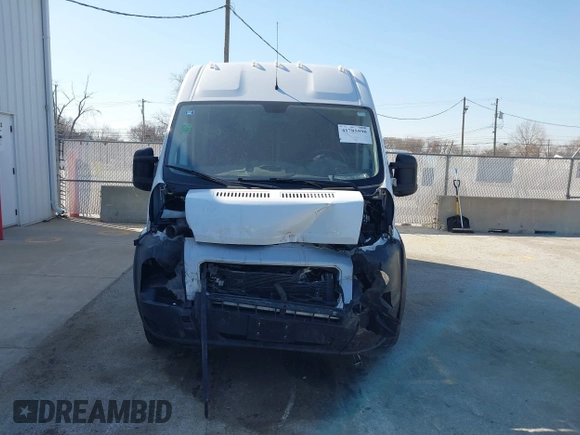 2020 Ram ProMaster Cargo with VIN 3C6TRVBG6LE114033, listed as a IAAI auction lot 41785590 with 116,981 mi miles and . Bid and sale history available at DreamBid. Image 13.