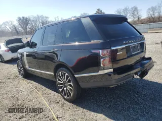 2018 Land Rover Range Rover Autobiography with VIN SALGV2RE0JA515305, listed as a Copart auction lot 46260115 with 95,491 mi miles and Salvage title. Bid and sale history available at DreamBid. Image 2.