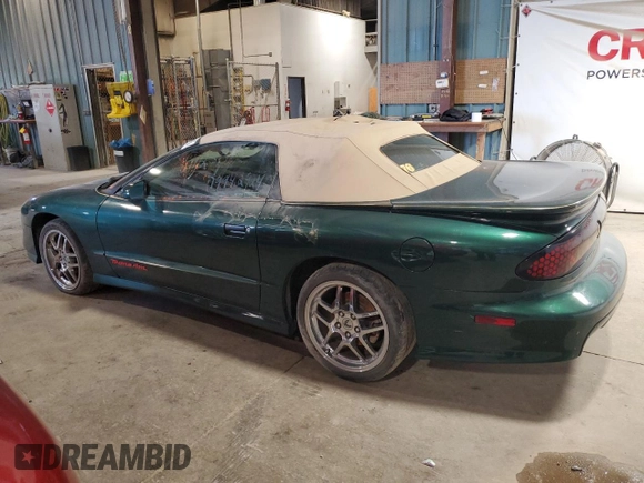1995 Pontiac Firebird Trans Am с VIN 2G2FV32P3S2211318, выставлен на аукционе Copart как лот 60168445 с пробегом 91 250 миль миль и Чистый • Clean title. История ставок и продаж доступна на DreamBid. Изображение 2.
