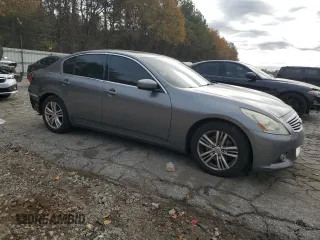 2012 Infiniti G25 Journey with VIN JN1DV6AP6CM810816, listed as a Copart auction lot 86814694 with 278,146 mi miles and Non Repairable. Bid and sale history available at DreamBid. Image 4.
