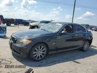 2008 BMW 3 Series 335xi with VIN WBAVD53598A284231, listed as a Copart auction lot 61620715 with 152,371 mi miles and Salvage title. Bid and sale history available at DreamBid. Image 1.