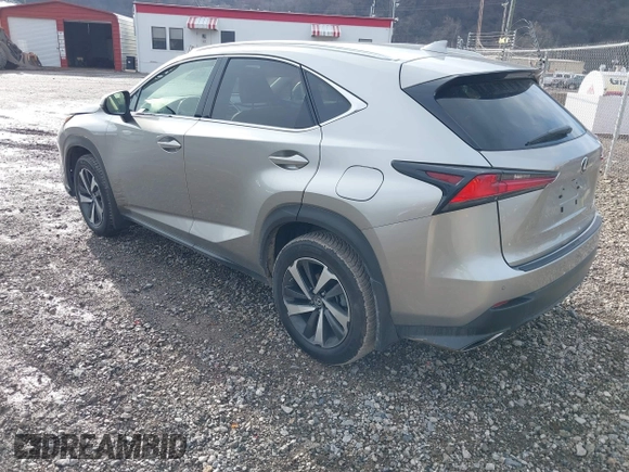 2020 Lexus NX 300 with VIN JTJGARDZ9L5015299, listed as a IAAI auction lot 41683599 with 51,191 mi miles and . Bid and sale history available at DreamBid. Image 3.