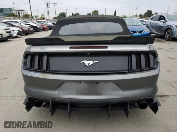 2017 Ford Mustang EcoBoost Premium with VIN 1FATP8UH6H5204152, listed as a Copart auction lot 54975855 with 103,166 mi miles and Salvage Title. Bid and sale history available at carsss.com. Image 6.