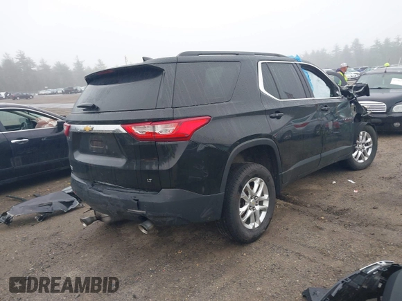 2019 Chevrolet Traverse LT Cloth with VIN 1GNEVGKW3KJ125855, listed as a IAAI auction lot 42058370 with 159,974 mi miles and . Bid and sale history available at DreamBid. Image 4.