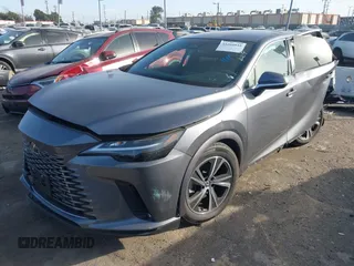 2023 Lexus RX 350 with VIN 2T2BAMBAXPC001221, listed as a IAAI auction lot 41266016 with 18,978 mi miles and . Bid and sale history available at DreamBid. Image 2.