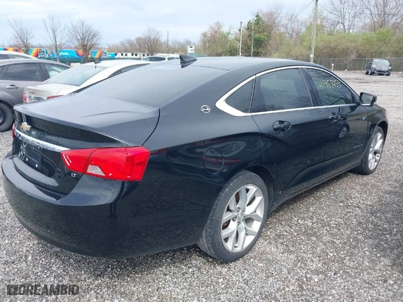 2018 Chevrolet Impala LT with VIN 2G1105S35J9166779, listed as a IAAI auction lot 41957455 with 213,320 mi miles. Bid and sale history available at carsss.com. Image 4.
