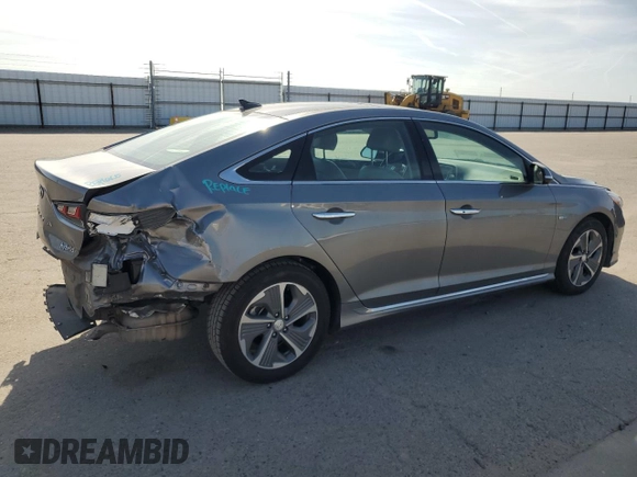2018 Hyundai Sonata Hybrid Limited with VIN KMHE34L36JA086898, listed as a Copart auction lot 50926745 with 82,150 mi miles and Salvage Title. Bid and sale history available at carsss.com. Image 3.