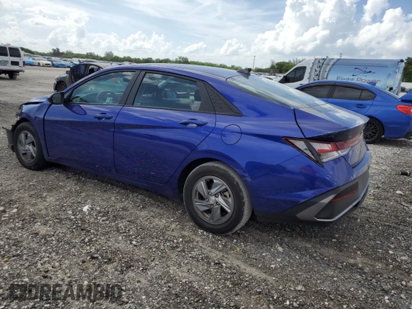 2024 Hyundai Elantra SE with VIN KMHLL4DG8RU803224, listed as a Copart auction lot 61281185 with 11,697 mi miles and Non repairable. Bid and sale history available at DreamBid. Image 2.