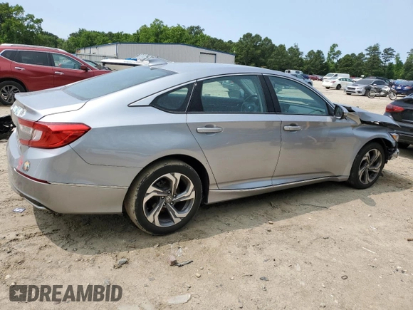 2020 Honda Accord EX with VIN 1HGCV1F48LA148931, listed as a Copart auction lot 58797725 with 46,349 mi miles and Salvage title. Bid and sale history available at DreamBid. Image 3.