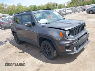 2019 Jeep Renegade Latitude z VIN ZACNJBBBXKPK55553, wystawiony jako IAAI lot #42210057 z przebiegiem 64 977 mil mil oraz . Historia ofert i sprzedaży dostępna na DreamBid. Obrazek 1.
