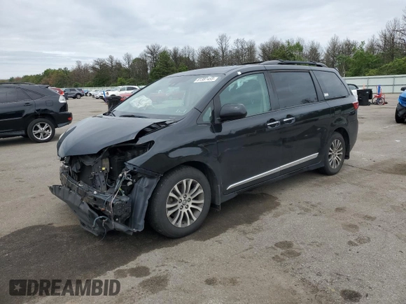 2018 Toyota Sienna XLE Auto Access Seat with VIN 5TDYZ3DC7JS939921, listed as a Copart auction lot 61387455 with 162,349 mi miles and Clean title. Bid and sale history available at DreamBid. Image 1.