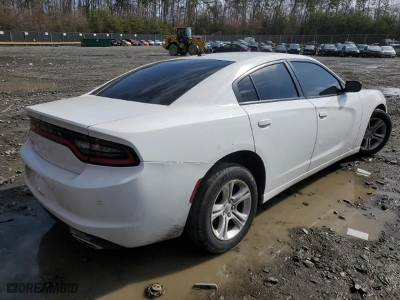 2019 Dodge Charger SXT with VIN 2C3CDXBG2KH657552, listed as a Copart auction lot 49348035 with 108,366 mi miles and Salvage Title. Bid and sale history available at carsss.com. Image 3.