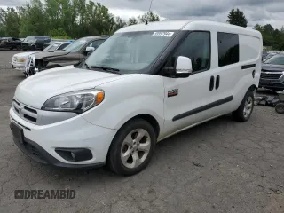 2016 Ram ProMaster City Cargo Tradesman SLT with VIN ZFBERFBT2G6C57423, listed as a Copart auction lot 59997944 with 40,688 mi miles and Salvage Title. Bid and sale history available at DreamBid. Image 1.