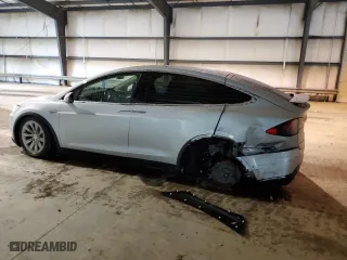 2016 Tesla Model X 70D with VIN 5YJXCAE24GF001721, listed as a Copart auction lot 41830503 with 0 mi miles. Bid and sale history available at carsss.com. Image 2.
