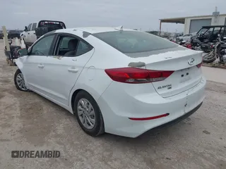 2017 Hyundai Elantra SE with VIN 5NPD74LF3HH195868, listed as a IAAI auction lot 41615994 with 100,705 mi miles and . Bid and sale history available at DreamBid. Image 3.