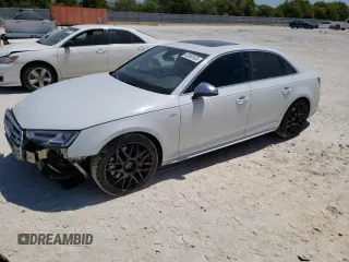 2018 Audi S4 Premium Plus with VIN WAUB4AF48JA001449, listed as a Copart auction lot 63369123 with 85,789 mi miles. Bid and sale history available at carsss.com. Image 1.