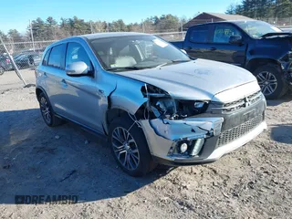 2018 Mitsubishi Outlander Sport SE 2.4 with VIN JA4AR3AW9JZ005073, listed as a IAAI auction lot 41277315 with 72,492 mi miles. Bid and sale history available at carsss.com. Image 1.