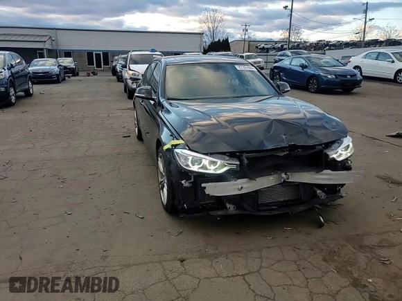 2015 BMW 3 Series 335i xDrive with VIN WBA3B9G52FNR94138, listed as a Copart auction lot 87391694 with 78,570 mi miles and Salvage Title. Bid and sale history available at DreamBid. Image 11.