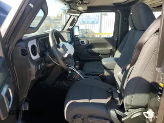 2024 Jeep Wrangler Sport with VIN 1C4PJXAN0RW366873, listed as a Copart auction lot 47358395 with 10,933 mi miles and Salvage title. Bid and sale history available at DreamBid. Image 7.