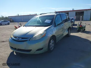 2010 Toyota Sienna CE with VIN 5TDKK4CC2AS329149, listed as a IAAI auction lot 41454554 with 202,599 mi miles. Bid and sale history available at carsss.com. Image 6.