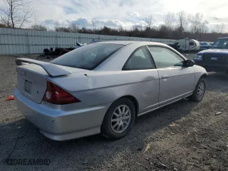 2004 Honda Civic LX with VIN 1HGEM21524L016464, listed as a Copart auction lot 48398495 with 147,492 mi miles and Non Repairable. Bid and sale history available at carsss.com. Image 3.