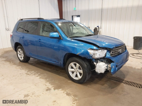 2008 Toyota Highlander with VIN JTEES41A382029633, listed as a IAAI auction lot 41735660 with 224,450 mi miles. Bid and sale history available at carsss.com. Image 1.