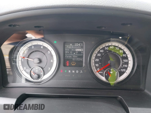 2020 Ram 1500 Tradesman with VIN 1C6RR6FG7LS152040, listed as a IAAI auction lot 42297680 with 60,152 mi miles and . Bid and sale history available at DreamBid. Image 7.