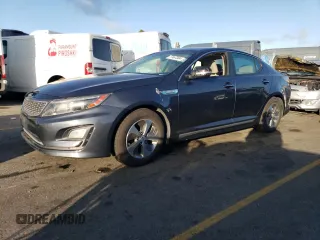2014 Kia Optima Hybrid LX with VIN KNAGM4AD6E5065101, listed as a Copart auction lot 77467384 with 152,330 mi miles and Salvage Title. Bid and sale history available at carsss.com. Image 1.