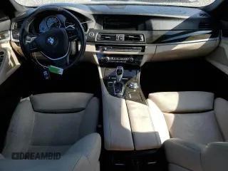 2012 BMW 5 Series 550i with VIN WBAFR9C58CDV59205, listed as a Copart auction lot 53656755 with 122,445 mi miles and Salvage Title. Bid and sale history available at carsss.com. Image 8.