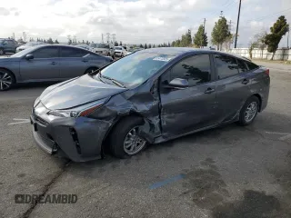 2022 Toyota Prius L Eco with VIN JTDKAMFU9N3169978, listed as a Copart auction lot 51473665 with 52,688 mi miles and Salvage Title. Bid and sale history available at carsss.com. Image 1.