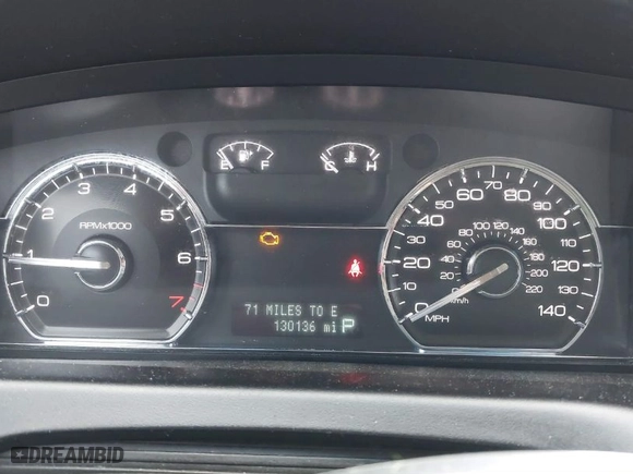 2009 Lincoln MKS with VIN 1LNHM93R79G626392, listed as a IAAI auction lot 41713232 with 130,136 mi miles. Bid and sale history available at carsss.com. Image 7.