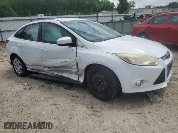 2012 Ford Focus SE with VIN 1FAHP3F29CL192410, listed as a Copart auction lot 56428525 with 76,671 mi miles and Clean title. Bid and sale history available at DreamBid. Image 4.