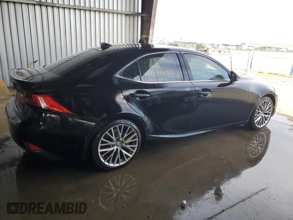 2016 Lexus IS 200t with VIN JTHBA1D20G5037648, listed as a Copart auction lot 59550705 with 123,934 mi miles and Clean title. Bid and sale history available at DreamBid. Image 3.